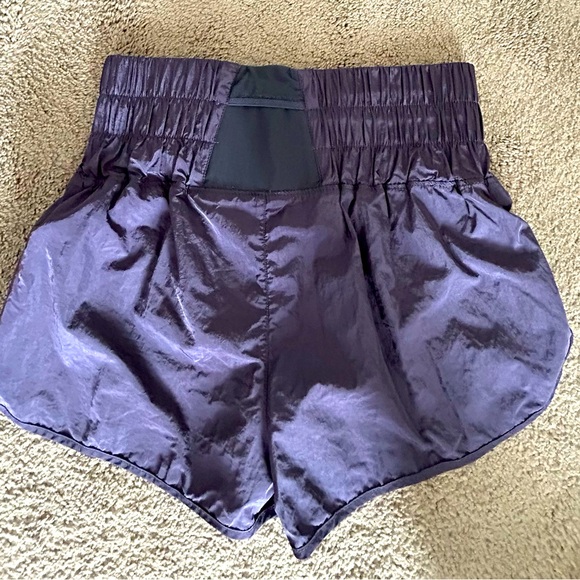 Free People Movement Purple Shorts Size Medium! Free People Bag included! - Picture 3 of 8